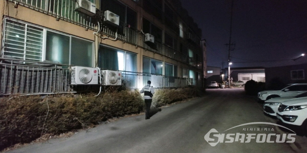 범죄예방팀 취약지역 도보순찰 현장[사진/파주서]