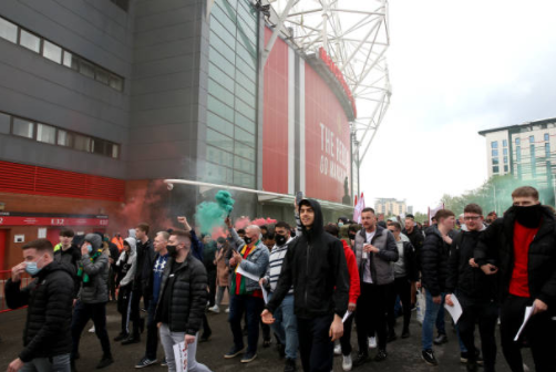 맨체스터 유나이티드, 서포터즈 난동으로 리버풀전 취소되며 승점삭감 징계 가능성 제기/ 사진: ⓒ게티 이미지