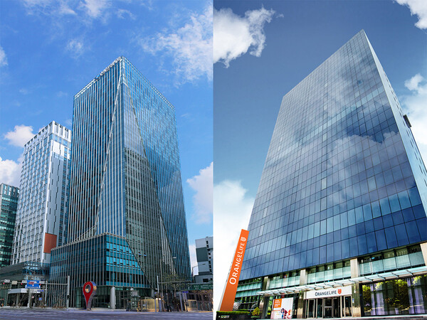 신한생명과 오렌지라이프가 금융위원회로부터 양사 합병에 대한 인가를 받았다. ⓒ오렌지라이프