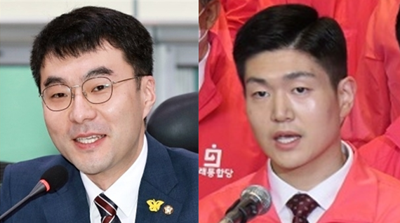 더불어민주당 김남국 의원(좌)과 국민의힘 김재섭 비상대책위원(우). 시사신문 DB