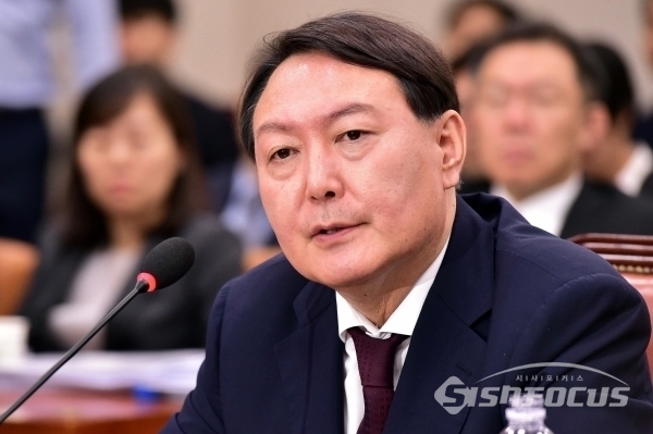 대선출마를 공식화한 윤석열 전 검찰총장 / ⓒ시사포커스DB