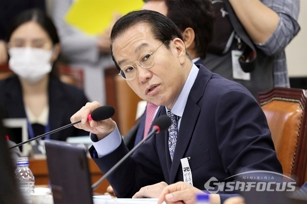 권영세 국민의힘 의원이 국회에서 발언하고 있는 모습. [사진 /오훈 기자]