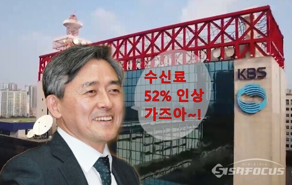 KBS 이사회가 가 수신료 52% 인상안을 압도적인 표차로 통과시켰다. 여야는 모두 수신료 인상을 멈춰야한다고 지적하고 나섰다. ⓒ시사포커스DB