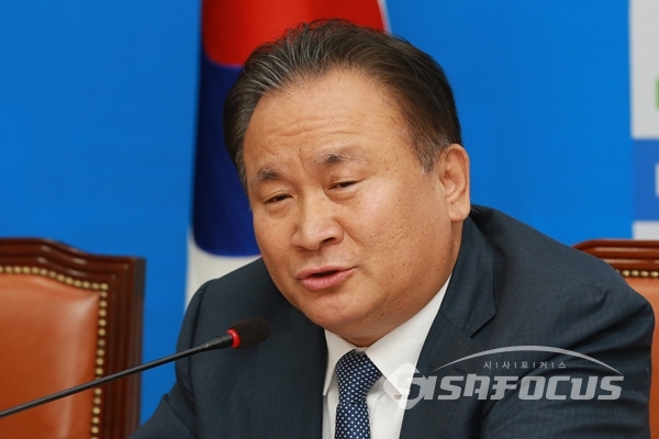 이상민 더불어민주당 중앙당 선거관리위원장 / ⓒ시사포커스DB