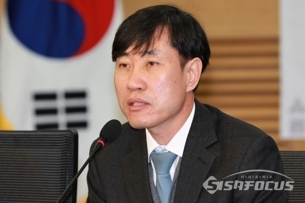 하태경 국민의힘 의원이 발언하고 있다. 사진 / 오훈 기자