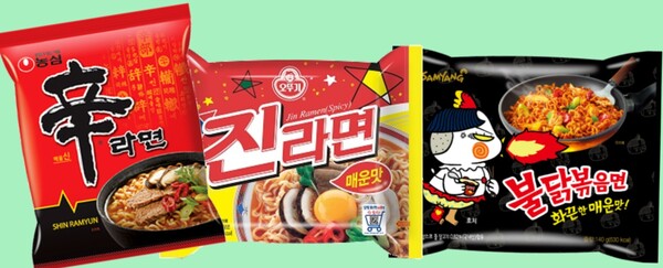 라면업계 빅3 영업익이 1분기에 이어 2분기에도 큰 폭으로 감소했다. ⓒ시사신문DB