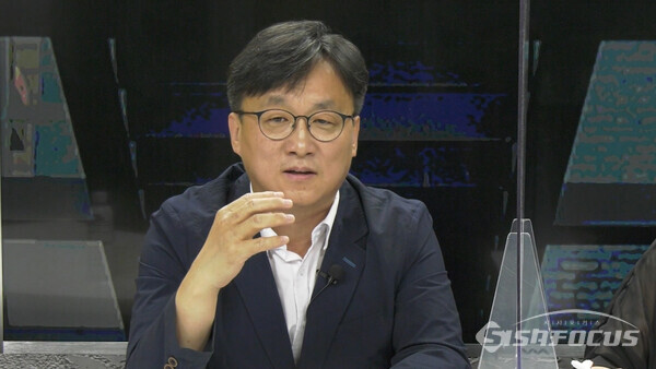 범시민사회단체연합 임헌조 상임공동대표가 23일 시사포커스TV와 인터뷰를 가졌다. 사진 / 공민식 기자
