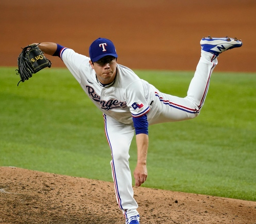 양현종, 휴스턴 애스트로스전 78일 만에 메이저리그 등판 2이닝 3피안타 1볼넷 1탈삼진 무실점/ 사진: ⓒ뉴시스