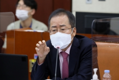 홍준표 국민의힘 의원이 발언하고 있다. 사진 / 시사신문DB