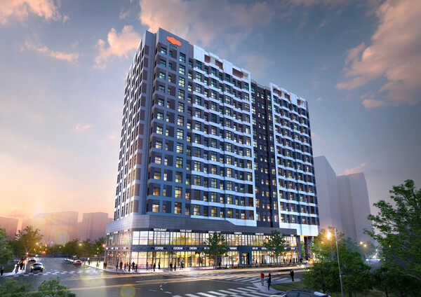 e편한세상 시티 풍무역 투시도 ⓒDL이앤씨