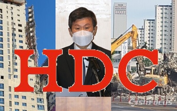 HDC현산이 작년과 올해 광주에서 발생한 사고 중 학동 철거 붕괴사고에 대한 처분으로 8개월 영업정지를 받았다.ⓒ시사신문DB