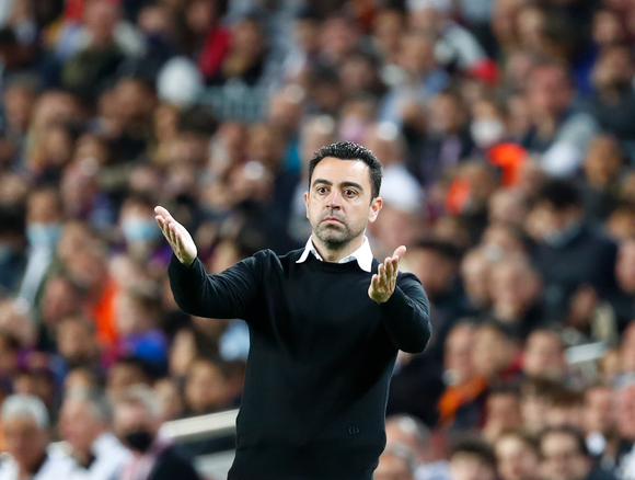 FC 바르셀로나, 2021-2022시즌 유럽축구연맹 유로파리그 8강서 탈락/ 사진: ⓒ뉴시스