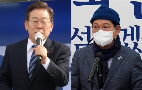 (왼쪽부터) 이재명 전 더불어민주당 대선 후보, 송영길 전 대표, 손혜원 전 의원. 시사포커스DB