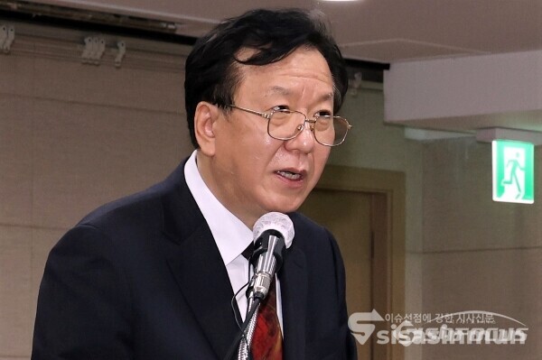 정호영 보건복지부 장관 후보자가 기자회견을 하고 있다. 사진 / 시사신문DB