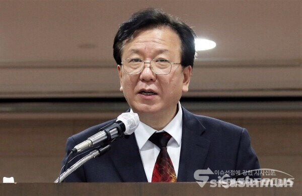 정호영 보건복지부 장관 후보자가 기자회견을 하고 있다. 사진 / 시사신문DB