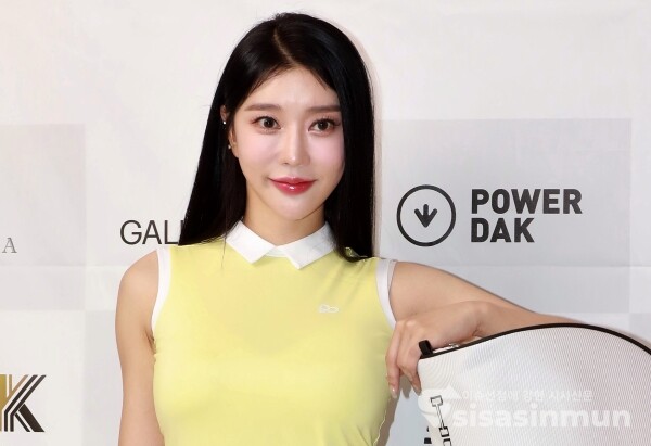 최인혜가 포즈를 취하고 있다. [사진 / 오훈 기자]