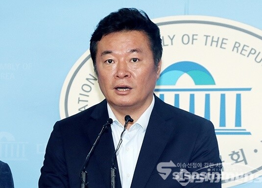 김철근 국민의힘 당 대표 정무실장이 발언하고 있다. 사진 / 오훈 기자