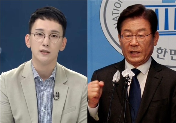 '나는 국대다'(나는 국민의힘 대변인이다) 출신의 박민영 국민의힘 청변 대변인(좌)이 차기 더불어민주당 당대표 선거에 출마를 선언한 이재명 의원(우)을 강하게 비판하고 나섰다. 사진 / ⓒ박민영 대변인 페이스북 및 시사포커스DB