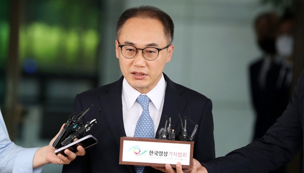 이원석 검찰총장 후보자가 18일 오후 서울 서초구 대검찰청에서 입장을 발표하고 있다.ⓒ뉴시스