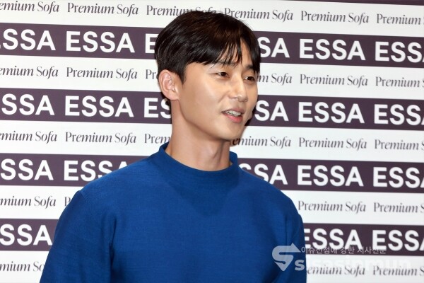 배우 박서준이 포즈를 취하고 있다. [사진 /오훈 기자]