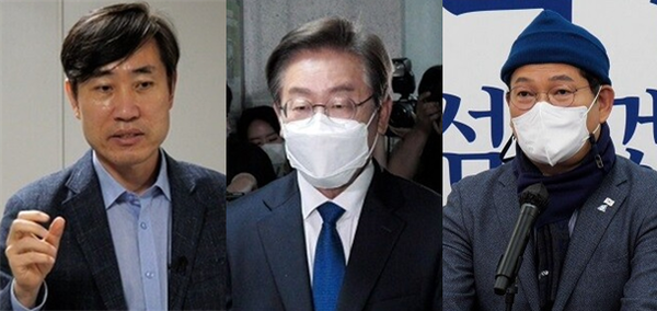 더불어민주당 이재명 대표(좌)와 송영길 전 대표(우). 시사포커스DB