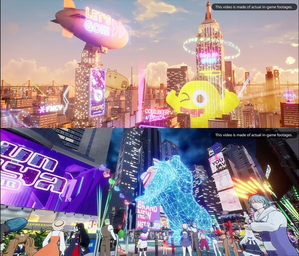 메타버스월드가 개발 중인 메타버스 플랫폼 '그랜드크로스: 메타월드'의 티저 영상이 공개됐다. ⓒ메타월드 유튜브 캡쳐