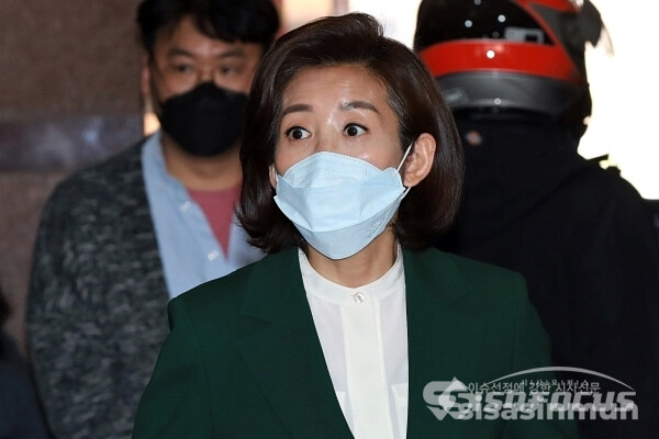 나경원 전 의원의 모습 [사진 / 오훈 기자]