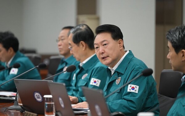 7월 18일 윤석열 대통령이 용산 대통령실 청사에서 2023년도 제29회 국무회의를 주재했다. ⓒ대통령실