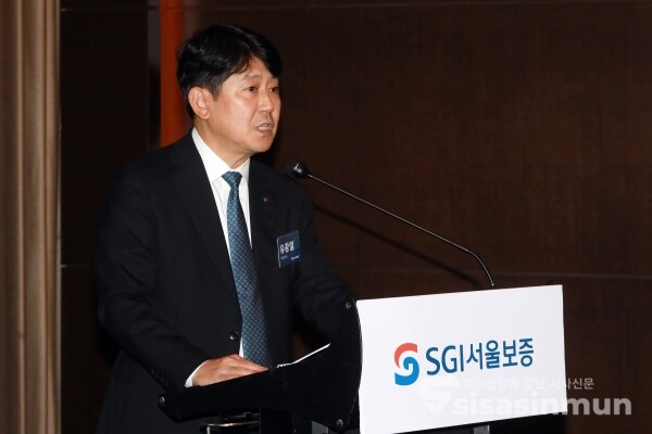 12일 유광열 대표이사가 기업소개를 하고 있다. [사진 /오훈 기자]