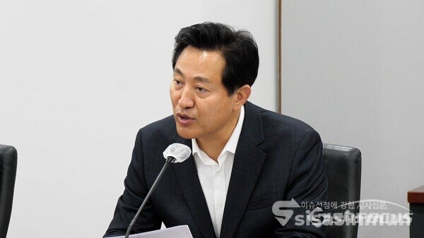 오세훈 서울시장. 사진 / 김기범 기자