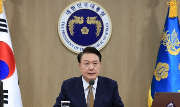 지난 1월 9일 윤석열 대통령이 2024년도 제3회 국무회의를 주재했다. ⓒ대통령실