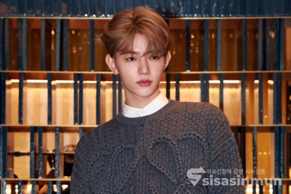 26일 제로베이스원 장하오가 포즈를 취하고 있다. [사진 / 오훈 기자]