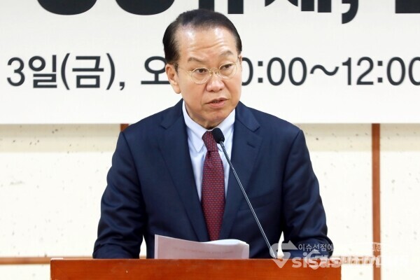 권영세 국민의힘 의원이 발언하고 있다. 사진 / 시사신문DB