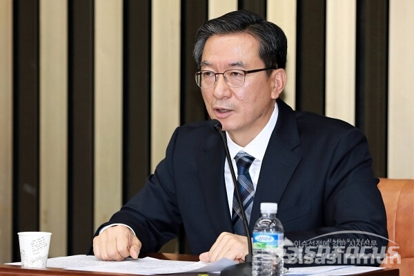 정성호 민주당 의원이 발언하고 있다. [사진 /오훈 기자]