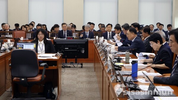 10일 국회 행정안전위원회 국정감사가 진행되고 있다. [사진 / 오훈 기자]