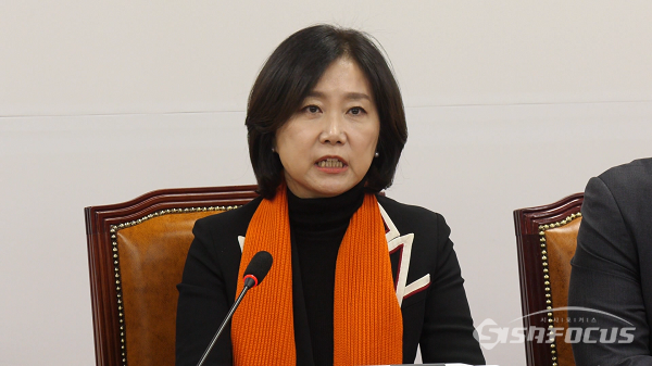 허은아 개혁신당 대표가 16일 오전 서울 여의도 국회에서 열린 개혁신당 최고위원회의에서 발언하고 있다. 사진 / 김경민 기자