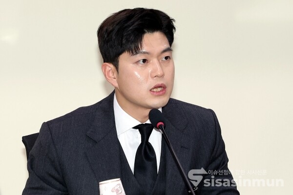 30일 김용태 의원이 개회사를 하고 있다. [사진 /오훈 기자]