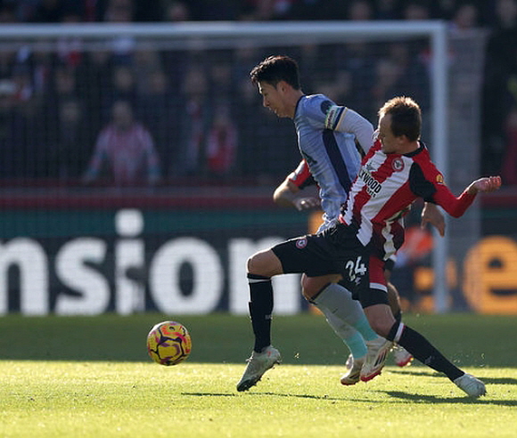 손흥민, 브렌트포드전 2골 모두 관여/ 사진: ⓒ뉴시스