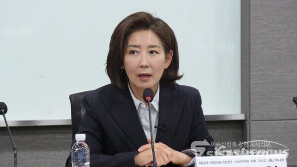 나경원 국민의힘 의원. 사진/김경민 기자