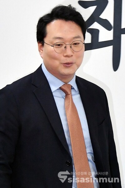 17일 천하람 당대표 권한대행 겸 원내대표가 참석하고 있다.