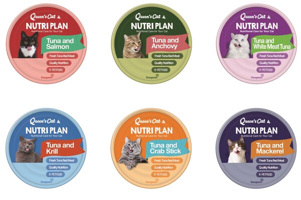 동원F&B는 펫푸드 전문 브랜드 뉴트리플랜 반려묘용 습식캔 6종을 미국 시장에 선보인다. ⓒ동원F&B