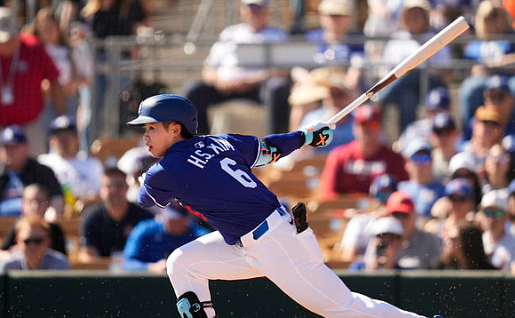김혜성, 타격 문제 해결 못하면 마이너리그행. ⓒ뉴시스