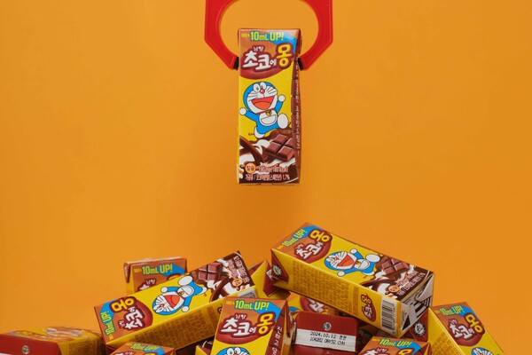 남양유업은 초코우유 브랜드 초코에몽의 지난달 기준 누적 판매량이 5억 개를 돌파했다ⓒ남양유업