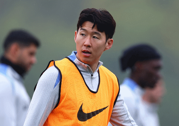 손흥민, UEL 8강 2차전 프랑크푸르트와의 경기에서 결장 전망. ⓒ토트넘 홋스퍼