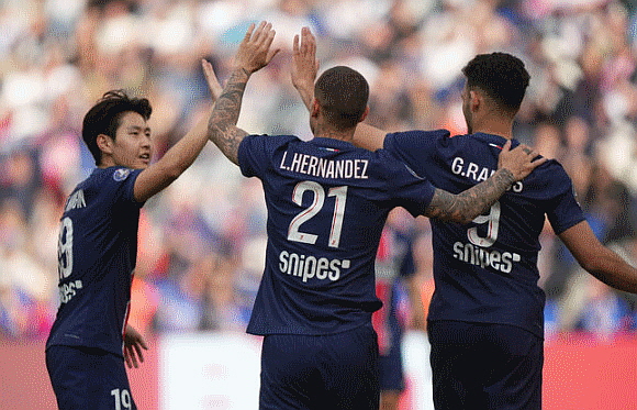 이강인, 낭트전 시즌 6호 신고. ⓤ뉴시스