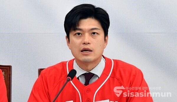 26일 김용태 국민의힘 비상대책위원장이 발언을 하고 있다. 사진 / 시사신문DB