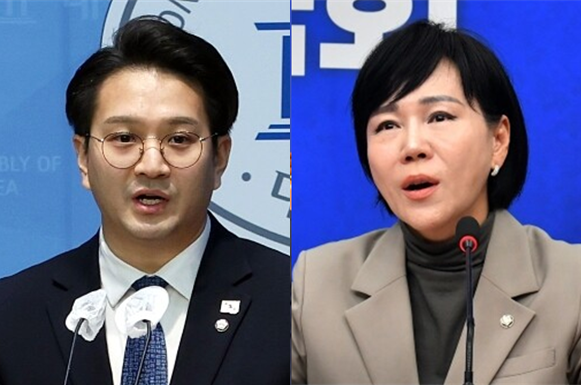 더불어민주당 소속인 전용기 의원(좌)과 전현희 의원(우). 시사포커스DB