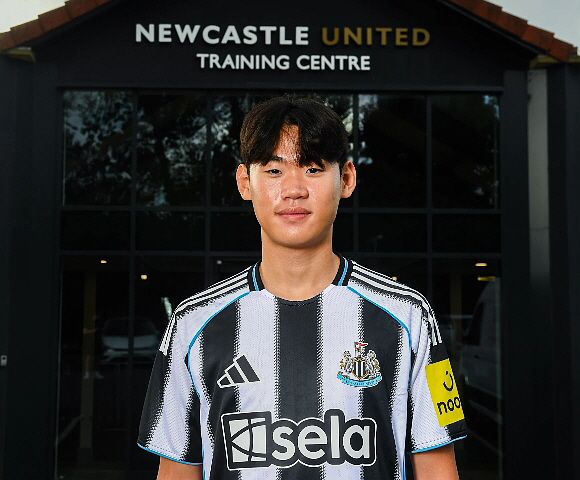 박승수, 뉴캐슬로 이적하면서 U-21팀 합류. ⓒ뉴캐슬 유나이티드