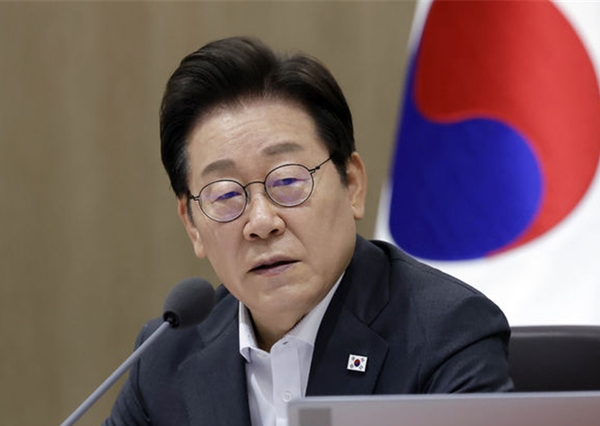 이재명 대통령이 지난 22일 서울 용산 대통령실 청사에서 열린 국무회의에서 발언하고 있다. ⓒ뉴시스