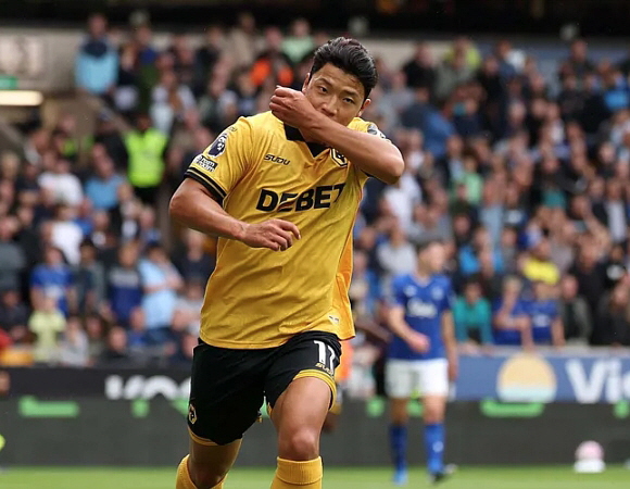 황희찬, EPL 3경기 만에 2025-2026시즌 첫 골. ⓒ울버햄튼 원더러스